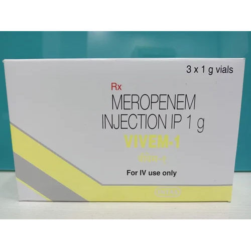 Liquid 1Gm Meropenem Injection Ip