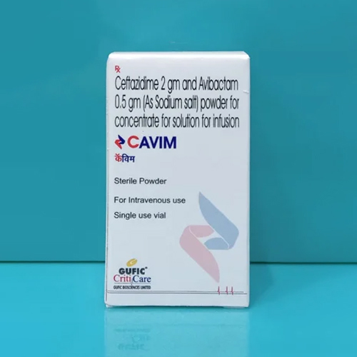 Ceftazidime 2mg  and Avibactam 0.5gm Powder for Concentrate For Solution For Infusion