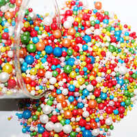 Sweet Rainbow Pearl Sugar Balls