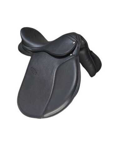 leather jumping saddle