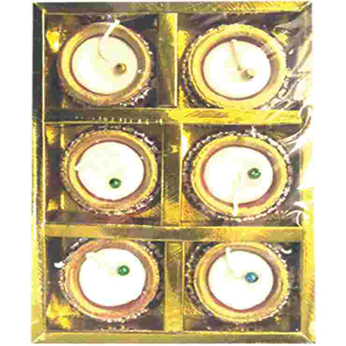 Diwali Cover Matki With Wax