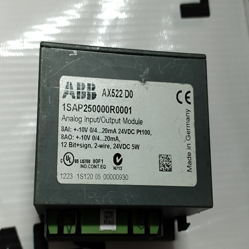 ABB AX522 D0 1SAP250000R0001 PLC MODULE