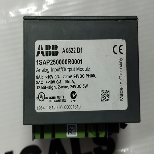 ABB AX522 D1 1SAP250000R0001 PLC MODULE