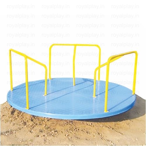 Seating Merry Go Round FRP Merry Go Round Revolving Merry Go Round For Kids