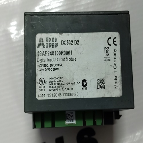 ABB DC532 D2 1SAP240100R0001 PLC MODULE