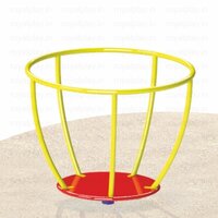 Cup Merry Go Round - Color: Yellow Red