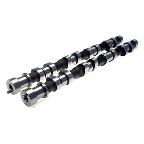 Silver-Black Automotive Camshafts