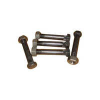 Ms Shackle Bolts - Mild Steel, Size 3/16-4 Inch, Silver Color, Hexagon Head, High Standard, Powder Coated Finish, Agriculture & Automobile Use
