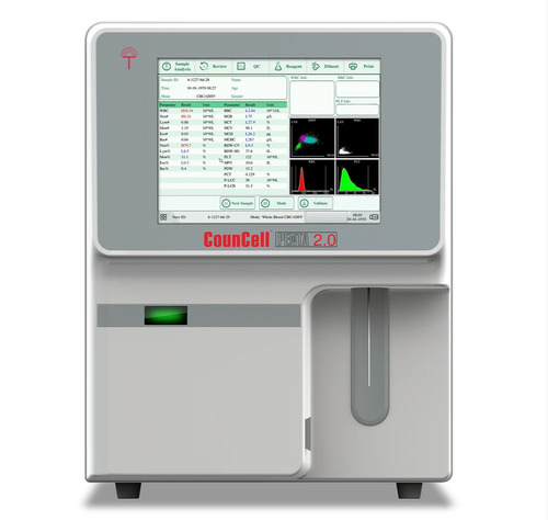 Fully Automatic Councell Penta 2.0 Cell Counter Haematology Analyzer