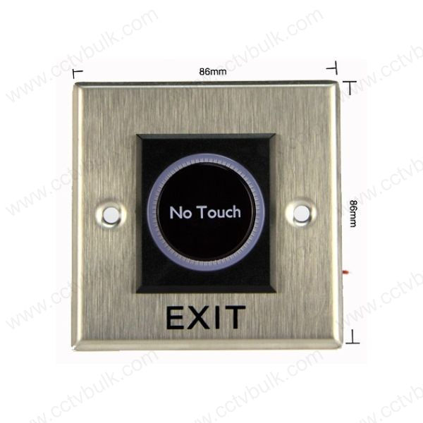 No Touch S S Exit Switch Square