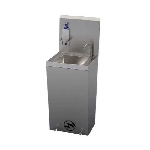 Stainless Steel Foot Operated Hand Wash Sink
