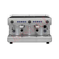 Double Group Iberital Coffee Machine - Color: Silver