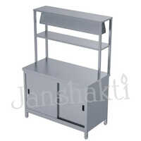 Silver Stainless Steel Pick Up Counter By Janshakti Industries