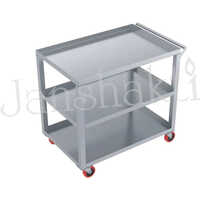 Three Shelf Ss Dressing Trolley - Application: Industrial