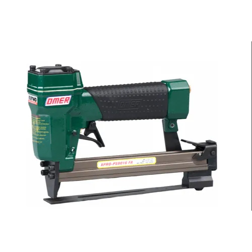 Green Omer Heavy Duty Pneumatic Stapler With Folding Attachment