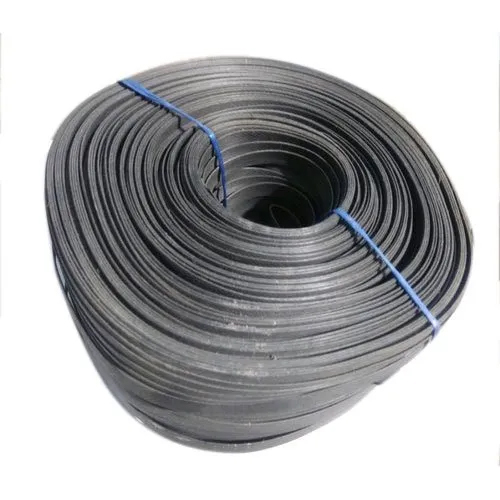 PP Box Strapping Roll - PP Material, 100mm x 300m | Black Color, Durable Design for Secure Packaging Applications