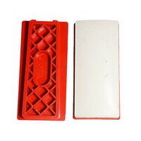 Pasting Type Resin Bond Abrasive Brush - Plastic, 135x60x24 Mm | Manual Use, Available In Different Sizes, Efficient Surface Cleaning Tool