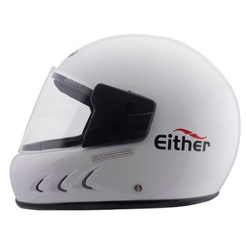 Either White Color Helmet