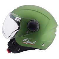 Opal Open Face Green Color Helmet