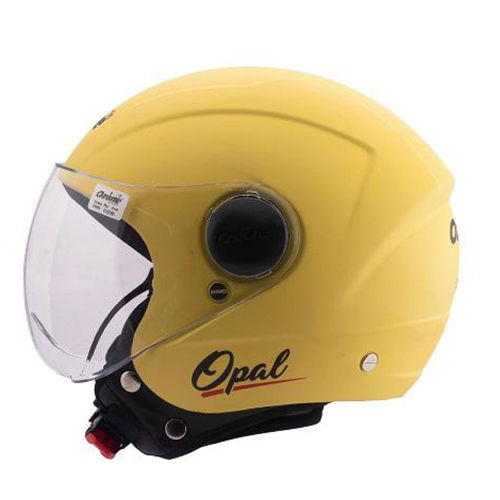 Opal Open Face Yellow Color Helmet