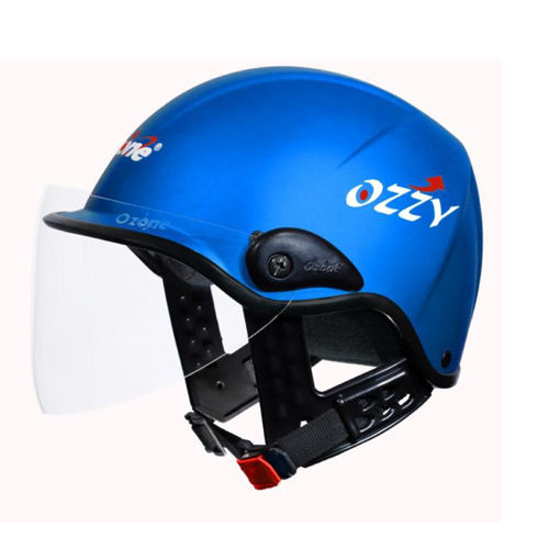 Ozzy With Pc Visor Non Isi Blue Helmet