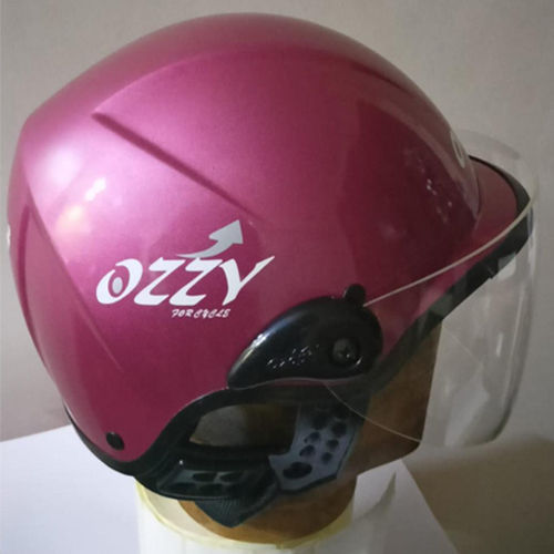 Ozzy With Pc Visor Non Isi Pink Helmet