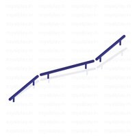 Outdoor Balancing Beam - Material: Iron