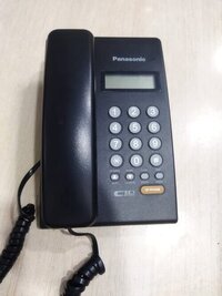 Panasonic Kx-ts401sx - Slim Wall Mountable Caller Id Phone | Redial Memory, Switchable Tone/pulse Setting, 3-step Ringer Volume, Available In White & Black