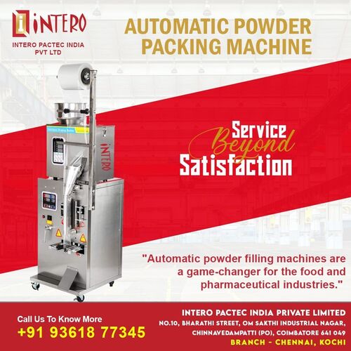 AUTOMATIC POUCH PACKING MACHINE