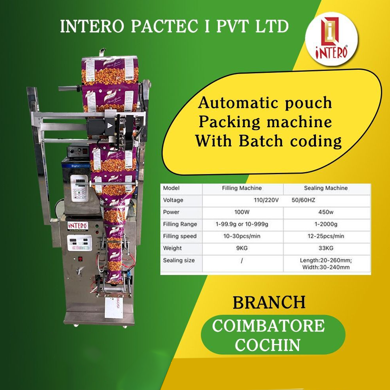 Automatic Pouch Packing Machine - Automatic Grade: Semi-Automatic