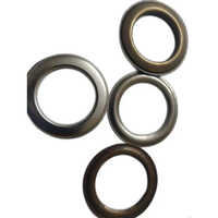 Curtain Round Rings - Finish: Galvanized