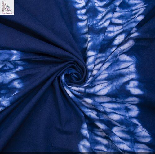 DARK BLUE TIE DYE FABRIC