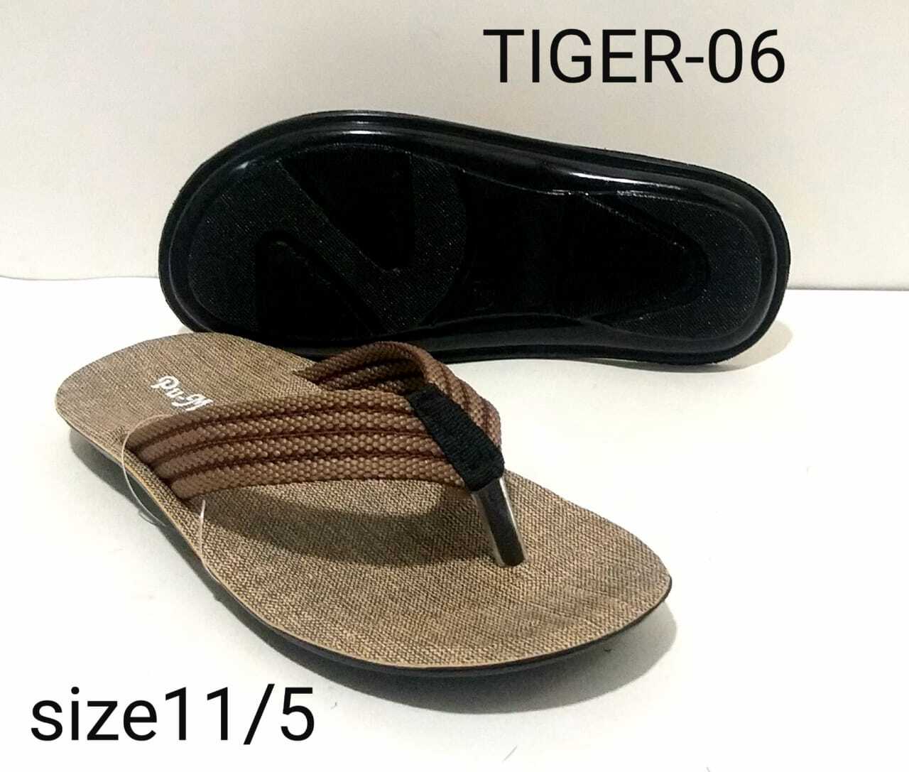 tiger men slipper