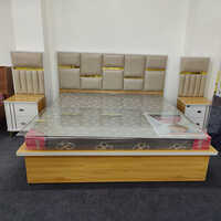 72x75 UV Wooden Bed