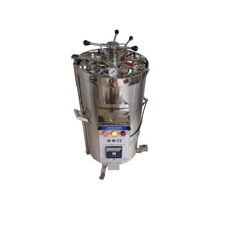 Vertical Double Walled Autoclave Radial Locking