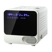 Class B Dental Autoclave - Stainless Steel, White Finish | Semi-automatic Operation, Advanced Pre/post-vacuum System, High Efficiency