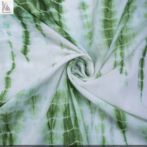 LEAF COLOR TIE DYE FABRIC