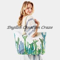 Cotton Printed Bag - Capacity: Medium Kg/day