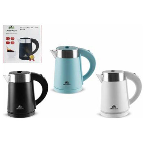 KV-07-COL ELECTRIC WATER KETTLE 700 ML MIX COL IN COL BOX 18 PC CTN