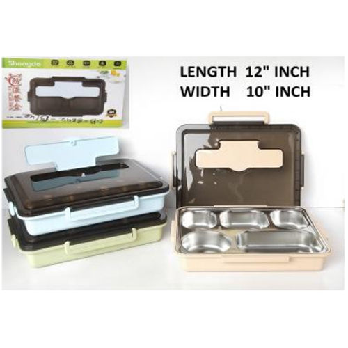 LB-8842 5 PARTITION LUNCH BOX 32 PCS IN CTN