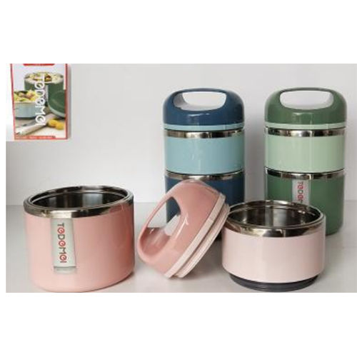 HB-6532 LAYERED LUNCH BOX 24 PCS IN CTN