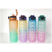Psb-5185 Plastic Sports Sipper Bottle 1 Ltr - Color: All Coloe