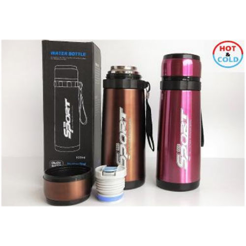 Durable 116-600 Gk 600 Ml Insulated Vacuum Bullet Flask Col Box 50 In