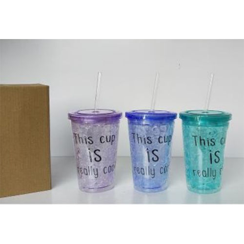 KET19 LIGHT TUMBLER 450 ML WITH STRAW AND LID 60 IN CTN