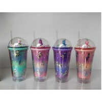 KET16 LIGHT TUMBLER 450 ML WITH STRAW AND LID 60 IN CTN