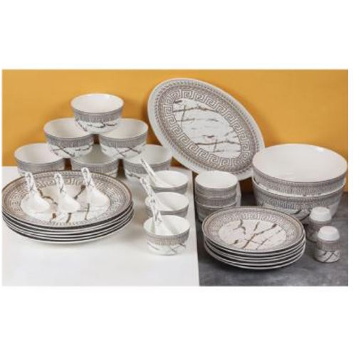 DS361-35 CERAMIC DINNER SET 35 PC FOAM PACK 1 SET CTN