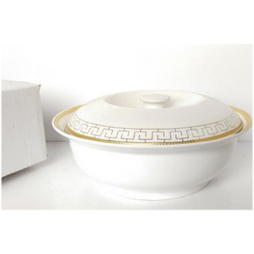 22361-g Ceramic Soup Taureen With Lid 8 Pcs In Ctn Application: Home