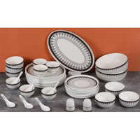 Ds390-35-a Ceramic Dinner Set 35 Pc Foam Pack 1 Set Ctn Application: Home