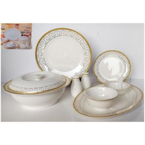 19274-G CERAMIC DINNER SET 37 PCS FOAM PACK 1 SET CTN