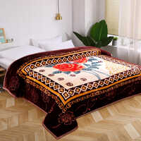 Plain Embossed  Mink Blanket - Color: Different Available